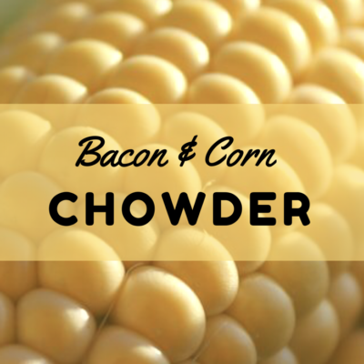 Bacon-Topped Corn Chowder
