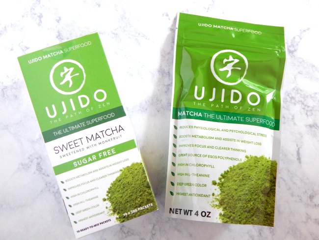 Ujido matcha tea on www.sugarbananas.com