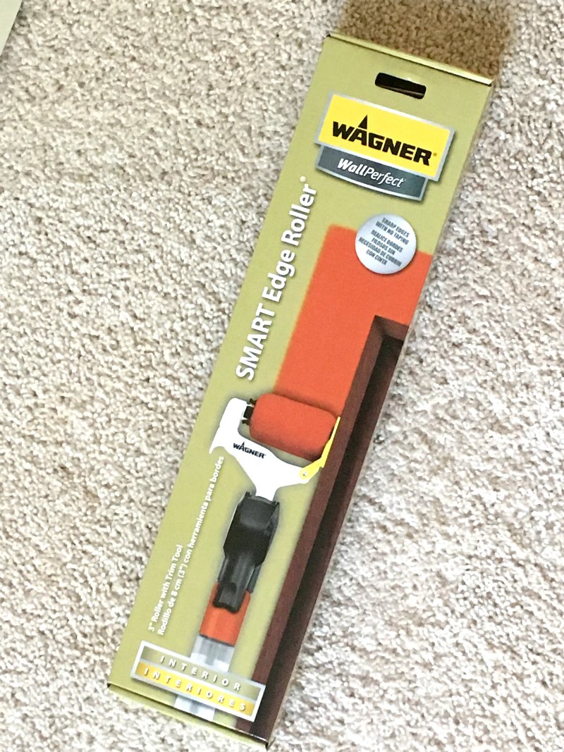 how to paint a room Wagner SMART Edge Roller on Sugarbananas.com