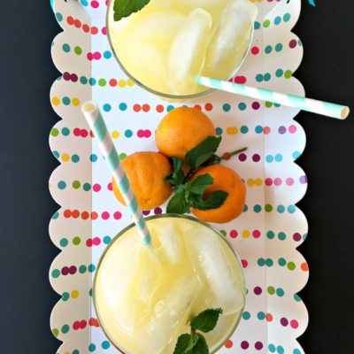 Orange Peppermint Lemonade Recipe