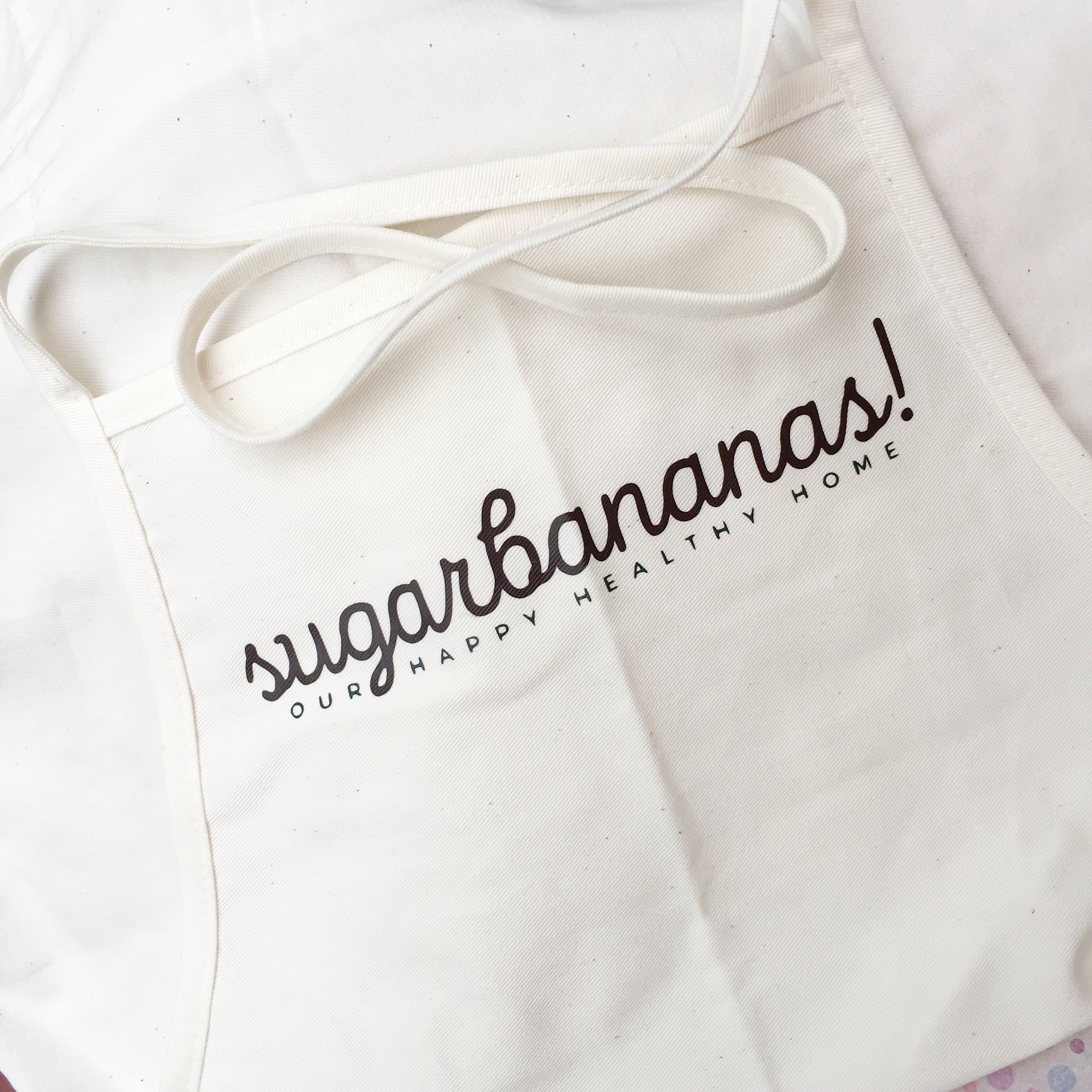 kids' breakfast Sugar Bananas Apron on www.sugarbananas.com from Austin Owl Boutique