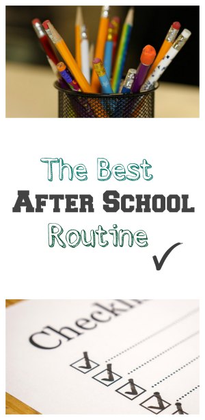 The Best After School Routine from SugarBananas.com