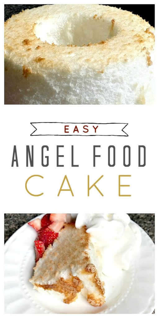 easy angel food cake recipe from sugar bananas