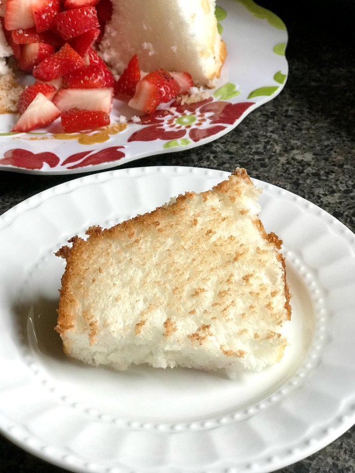 easy angel food cake recipe toasted