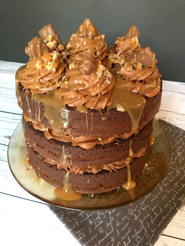 Heath Caramel Layer Cake Recipe